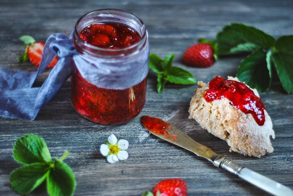 marmelada fraoula me chia kai menta
