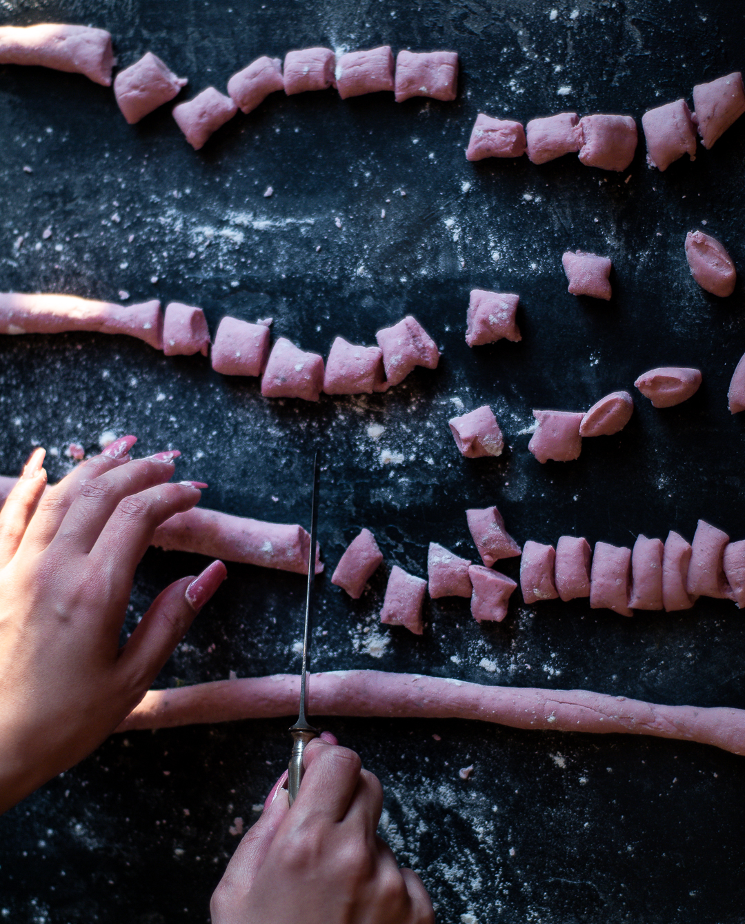 gnocchi patatas pantzari